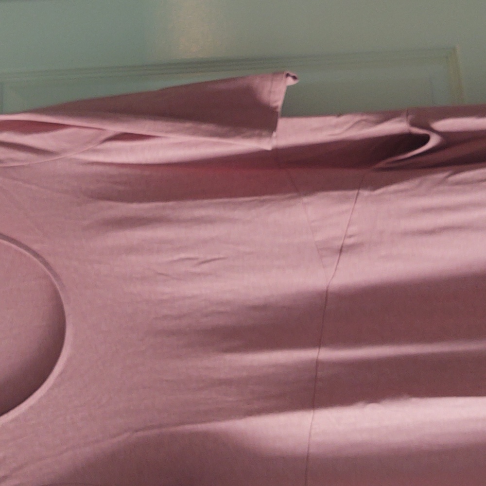 JJill lg salmon/rose color dress - Picture 3 of 7